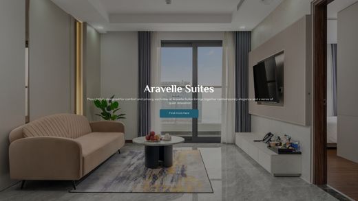 Aravelle Suites – Phòng nghỉ
