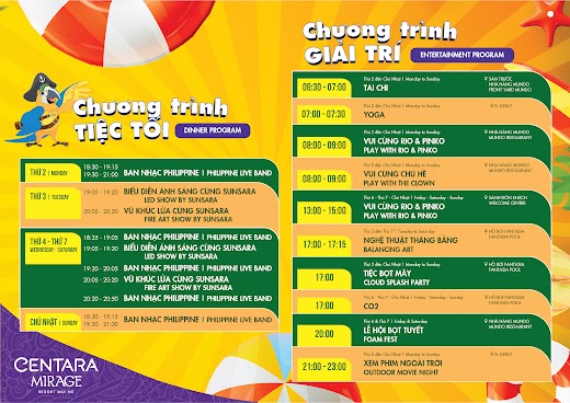 Centara Mirage Resort Mũi Né – General Information