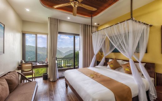 Central Hills Pù Luông Resort – Phòng nghỉ