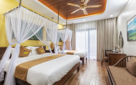 Central Hills Pù Luông Resort – Phòng nghỉ