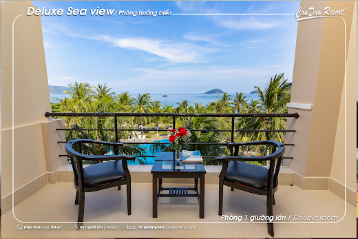 Con Dao Resort – Phòng 1 giường lớn (Double)