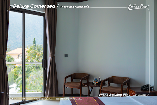 Con Dao Resort – Phòng Twin (2 giường đơn)