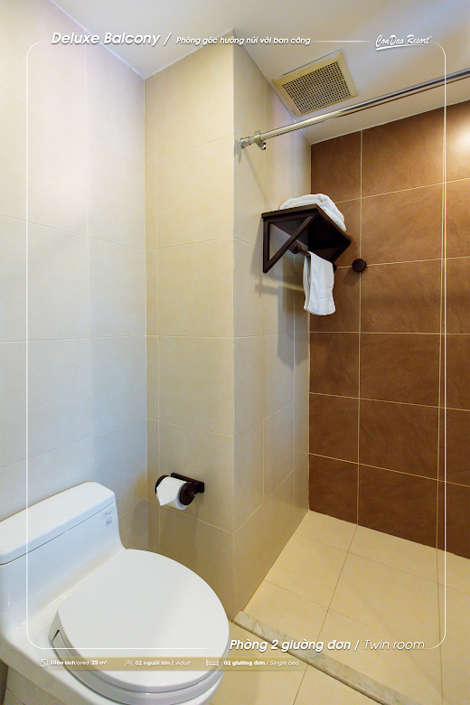Con Dao Resort – Phòng Twn (2 giường đơn)