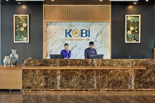 Kobi Onsen Resort Hue – Sảnh đón