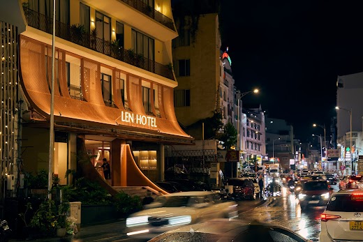 Len's Đà Lạt – Mặt tiền khách sạn