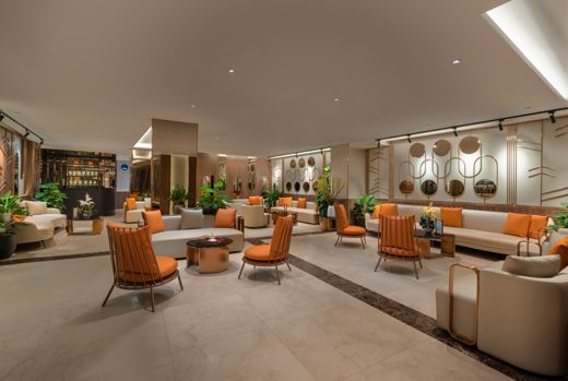 Splendid Premium Hotel (Trước Đây Là Golden Lotus Luxury) – Sảnh đón