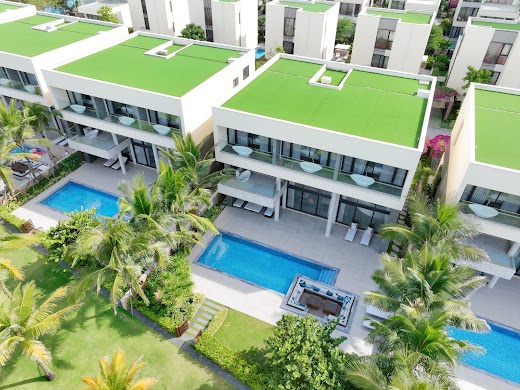 The Five Villas & Resort Quang Nam-Danang – View từ trên cao