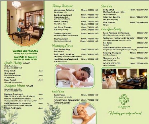 Wyndham Garden Hoi An Cua Dai Beach Hotel &spa (4 Sao) – Hotel Menus
